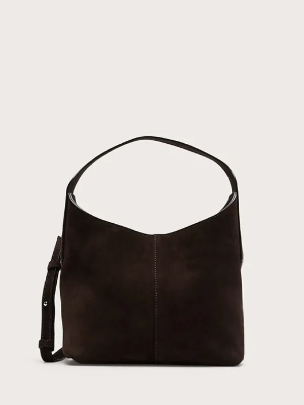 Mini Slouchy Vida Suede Bag sold by Banana Republic