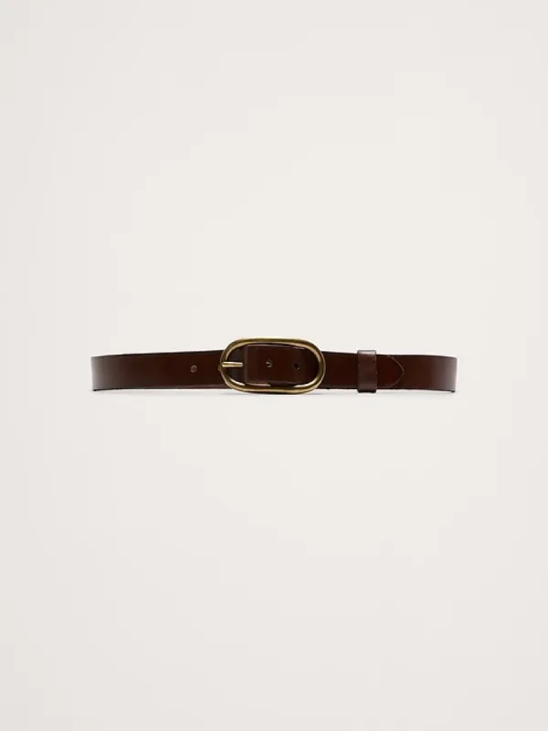 Angolo Leather Belt | Parallel