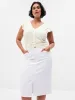 Essential Rib Ruched T-Shirt sold by GAP