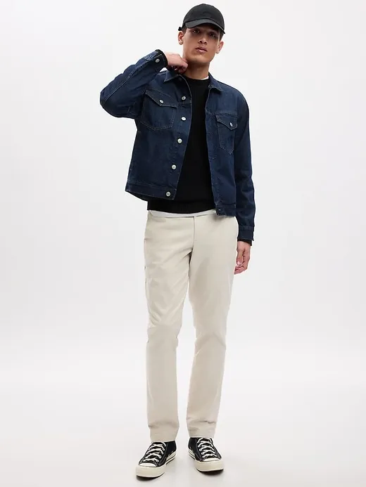 Modern Khakis in Slim Fit with GapFlex sold by GAP product image thumbnail 3