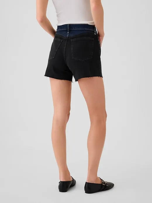 4" High Rise Girlfriend Denim Shorts sold by GAP product image thumbnail 4