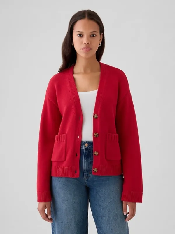Pocket Cardigan Sweater sold by GAP