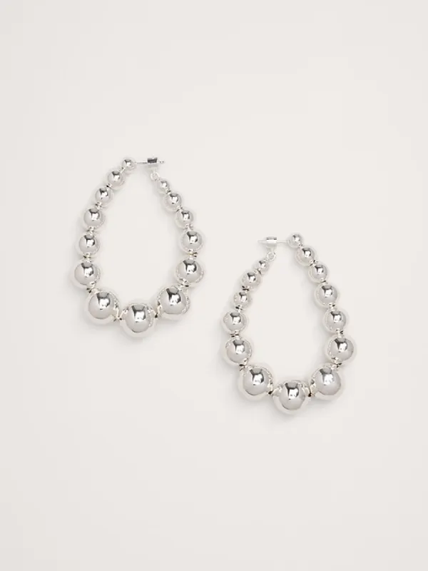Ball Teardrop Hoop Earrings sold by Banana Republic