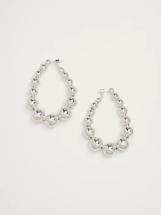 Ball Teardrop Hoop Earrings sold by Banana Republic