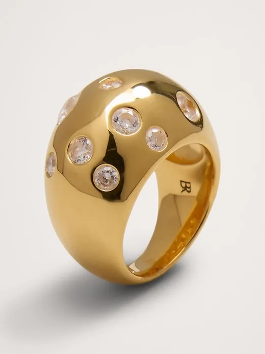 Crystal Dome Ring sold by Banana Republic product image thumbnail 2