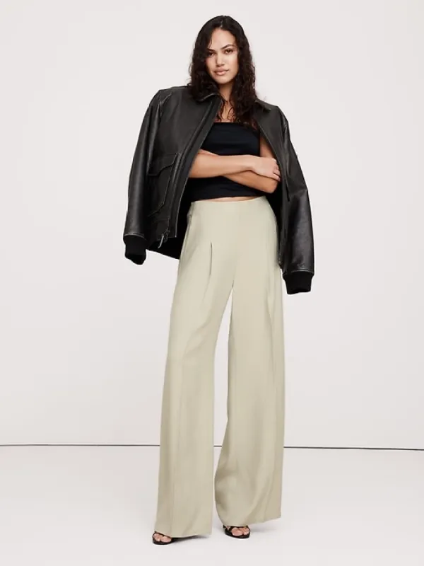 Ultra High-Rise Wide-Leg Pant sold by Banana Republic