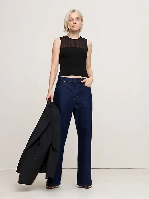 Sculpted Ribbed Top sold by Banana Republic product image thumbnail 5