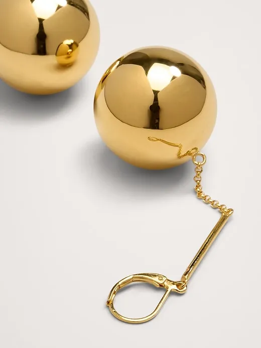 Large Sphere Drop Earrings sold by Banana Republic product image thumbnail 2