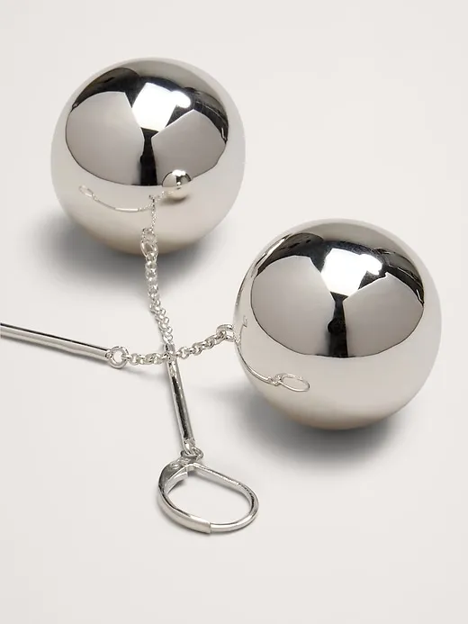 Large Sphere Drop Earrings sold by Banana Republic product image thumbnail 3