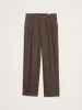Signature Italian Herringbone Wide-Leg Pant sold by Banana Republic