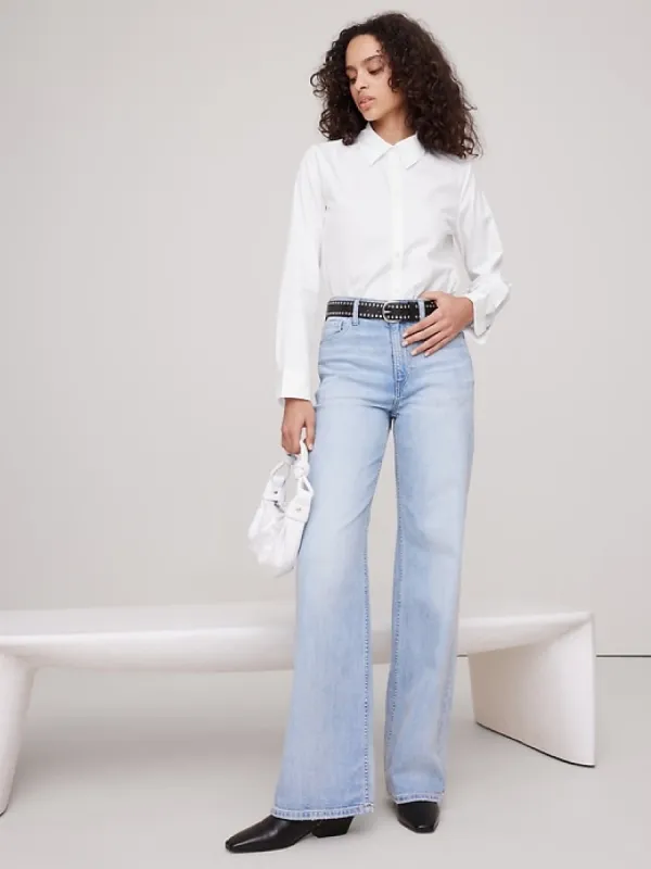 The Icon Classic Wide-Leg Jean sold by Banana Republic