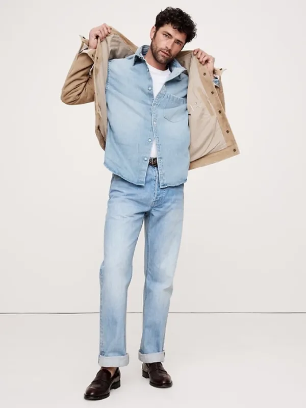The Relaxed Denim Shirt sold by Banana Republic