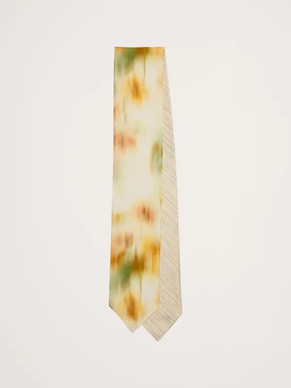 Silk Twill Skinny Scarf sold by Banana Republic