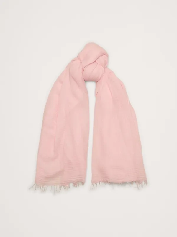 Gauze Scarf with Merino Wool sold by Banana Republic