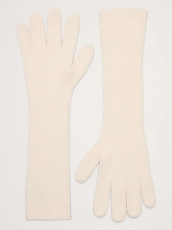Signature Cashmere Long Gloves sold by Banana Republic