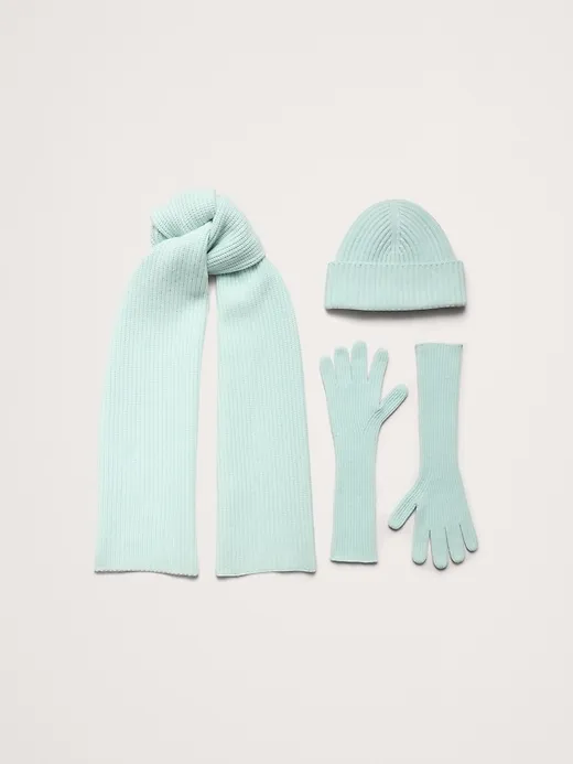 Signature Cashmere Long Gloves sold by Banana Republic product image thumbnail 2