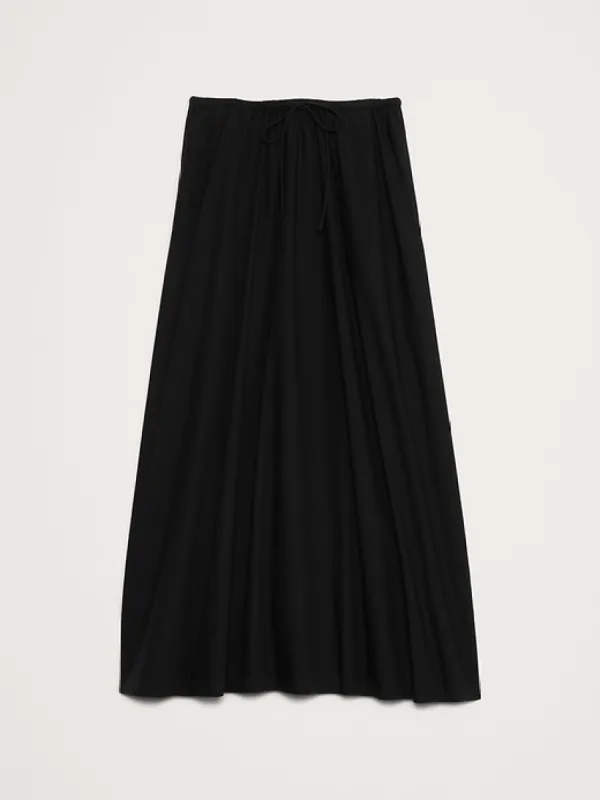 Poplin Maxi Skirt sold by Banana Republic