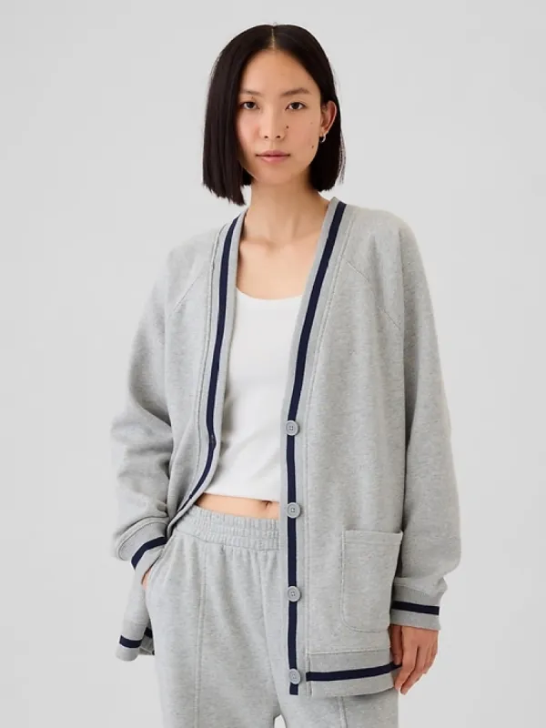 Vintage Soft Oversized Varsity Cardigan sold by GAP