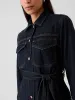 UltraSoft Denim Belted Jacket sold by GAP