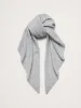 Brushed Wool-Cashmere Triangle Scarf sold by Banana Republic