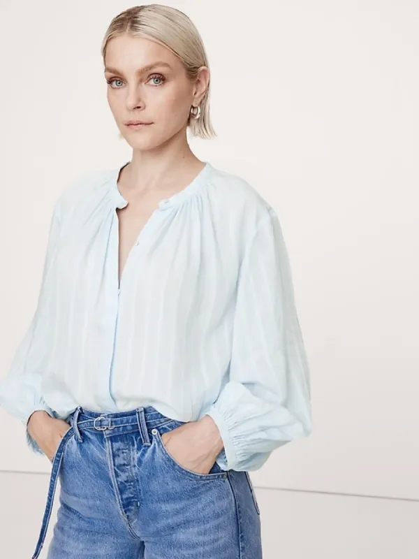 Rayon-Silk Blouse sold by Banana Republic