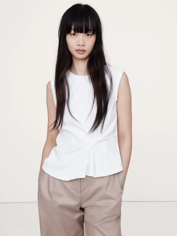 Cotton Draped Tank sold by Banana Republic