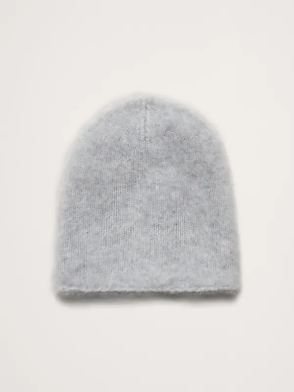 Brushed Wool-Cashmere Beanie sold by Banana Republic
