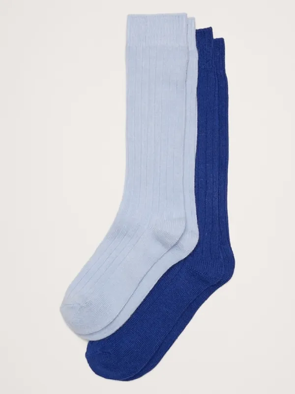 90s Archive Trouser Sock with Cashmere sold by Banana Republic