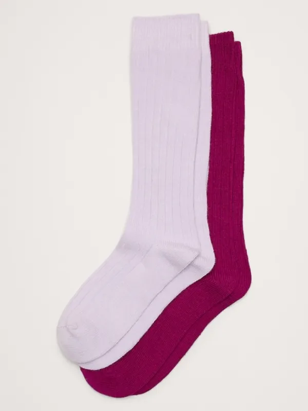 90s Archive Trouser Sock with Cashmere sold by Banana Republic