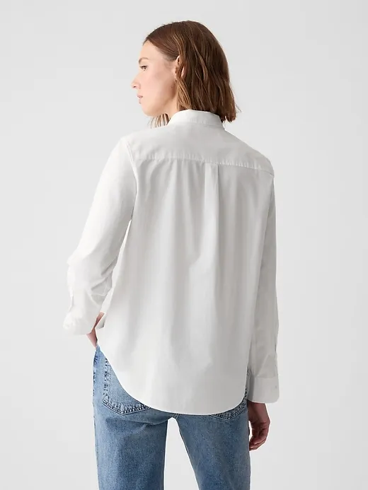 Organic Cotton Poplin Classic Shirt sold by GAP product image thumbnail 2
