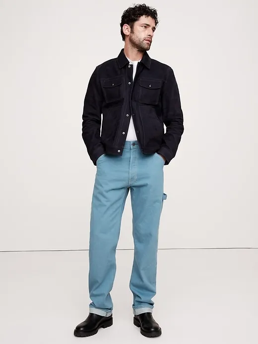 Straight Selvedge Utility Jean sold by Banana Republic