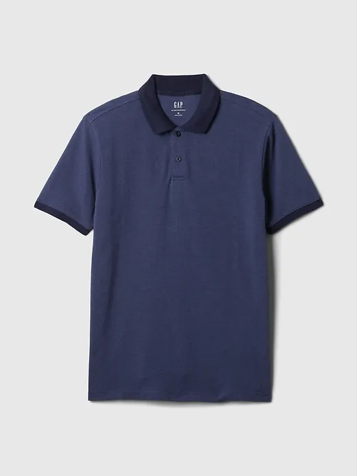Pique Polo Shirt sold by GAP product image thumbnail 5