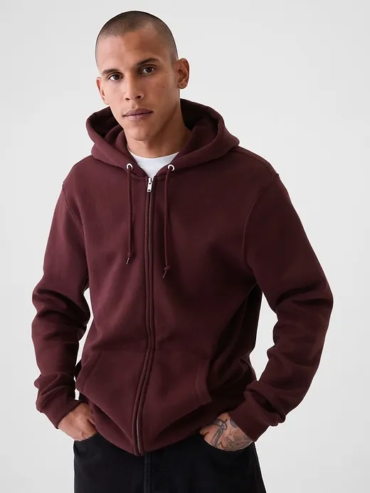 Vintage Soft Full-Zip Hoodie sold by GAP product image thumbnail 4
