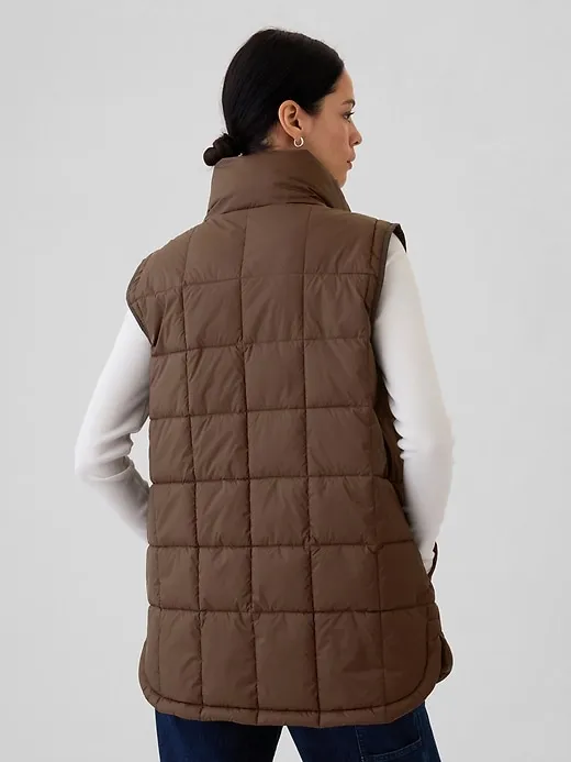 Recycled Lightweight Quilted Puff Vest sold by GAP product image thumbnail 2