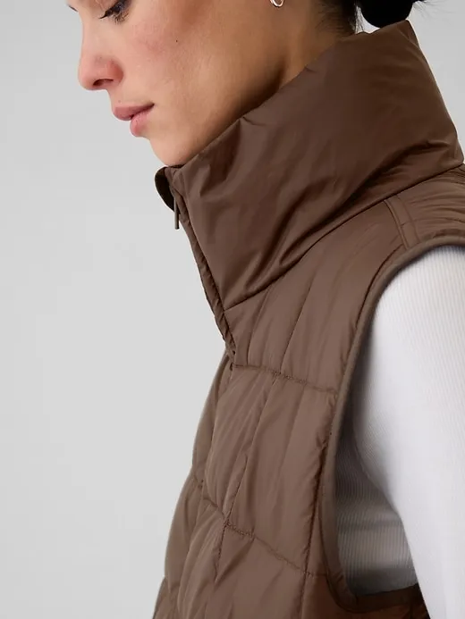 Recycled Lightweight Quilted Puff Vest sold by GAP product image thumbnail 4