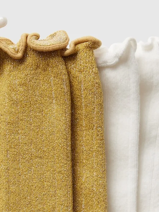 Ruffle Crew Socks (2-Pack) sold by GAP product image thumbnail 3