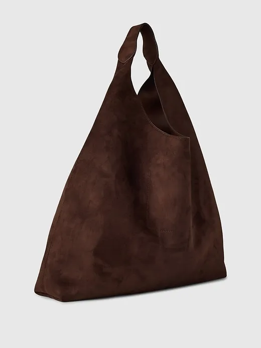 Vegan Suede Slouchy Tote Bag sold by GAP product image thumbnail 2