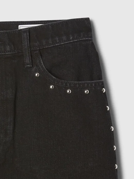 Studded Denim Mini Skirt sold by GAP product image thumbnail 4