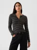 Modern Rib Henley T-Shirt sold by GAP