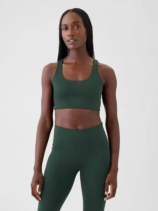 GapFit Power Medium Impact Sports Bra sold by GAP