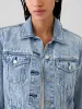 Cropped Studded Icon Denim Jacket sold by GAP