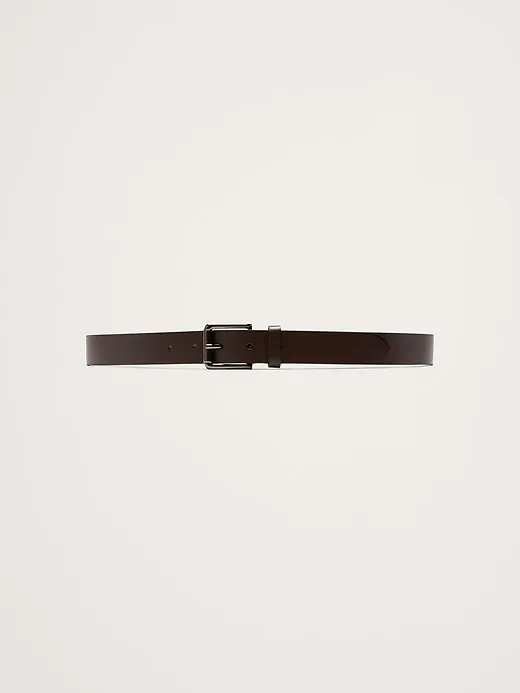 Leather Belt with Beveled Edges sold by Banana Republic