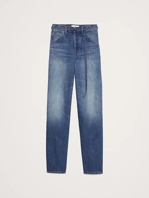 High-Rise Rigid Bow Jean sold by Banana Republic product image thumbnail 4