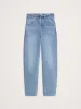High-Rise Rigid Bow Jean sold by Banana Republic