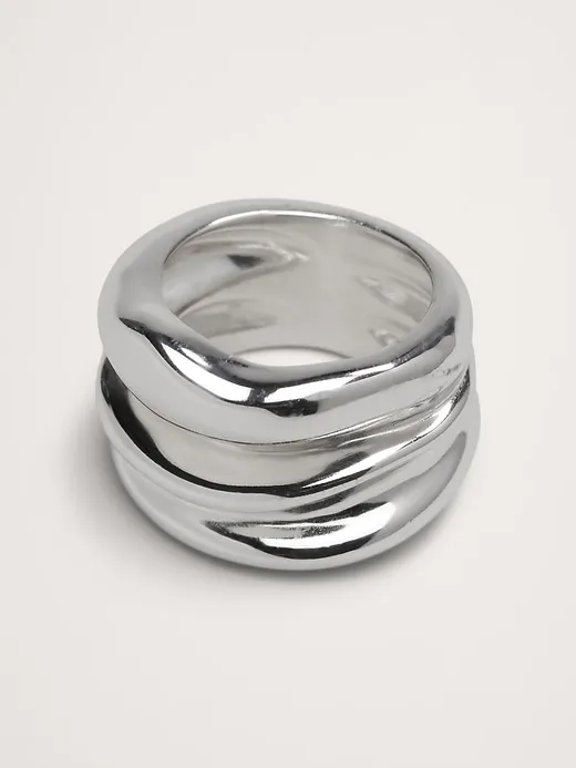 Sculptural Forms Ring Aureus + Argent sold by Banana Republic