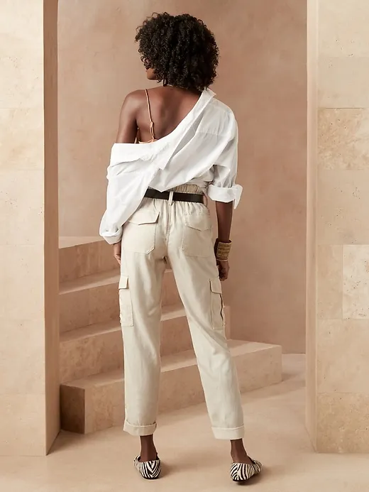 Paperbag Cargo Pant sold by Banana Republic product image thumbnail 2