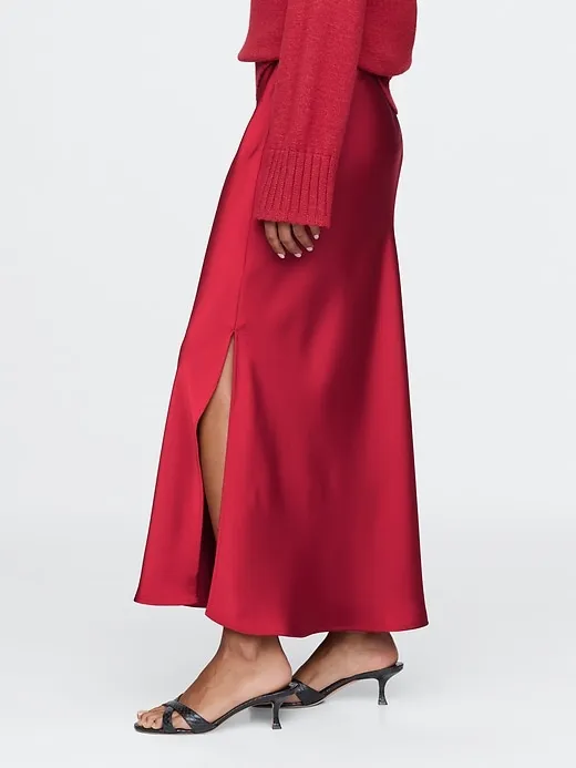 Satin Maxi Skirt sold by GAP product image thumbnail 3
