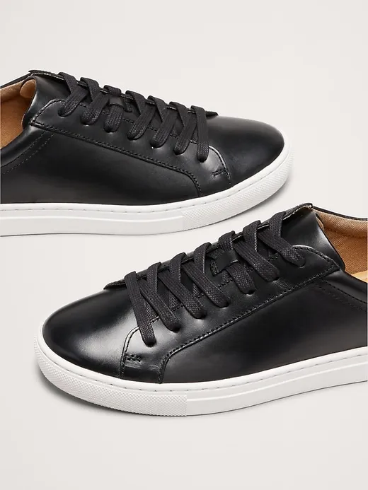 Nickola Leather Sneaker sold by Banana Republic product image thumbnail 3