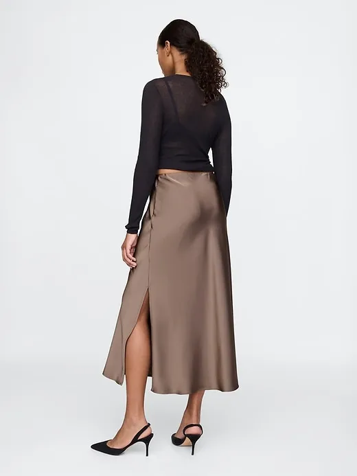 Satin Maxi Skirt sold by GAP product image thumbnail 2