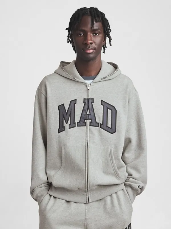gap & madhappy mad full-zip hoodie sold by GAP
